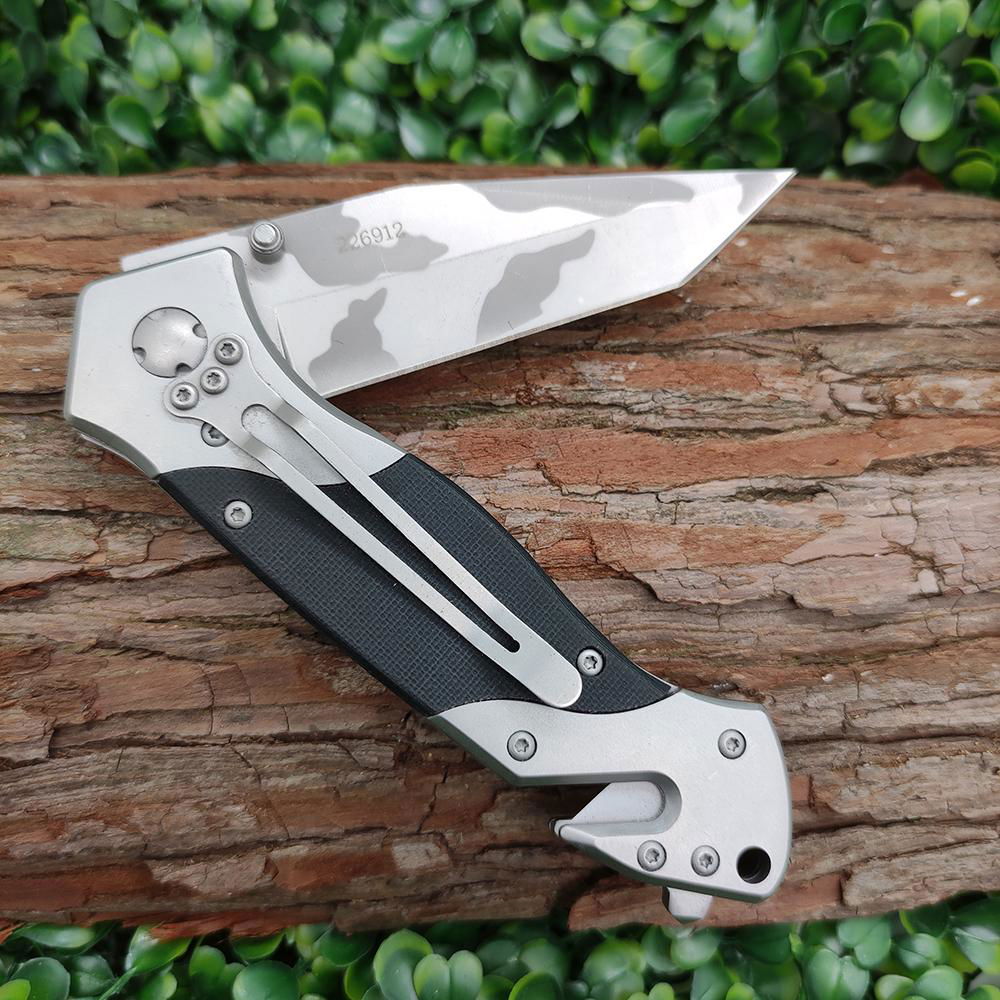 Tanto knife blade edc titanium folding hunting knife 4