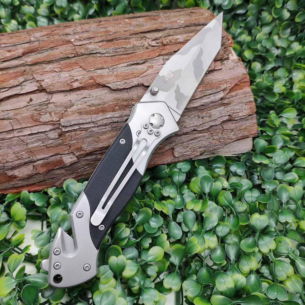 Tanto knife blade edc titanium folding hunting knife 2