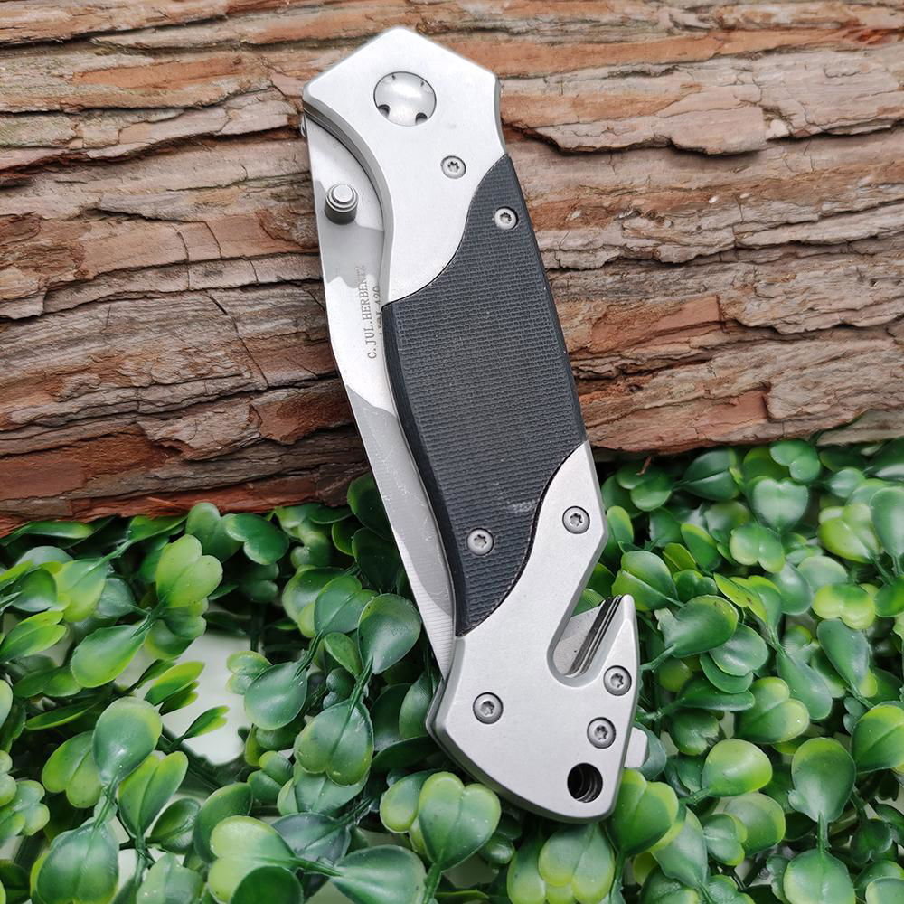 Tanto knife blade edc titanium folding hunting knife 5
