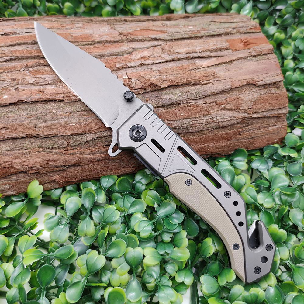 pocket tactical knife survival hunting outdoor knife BLDRD279