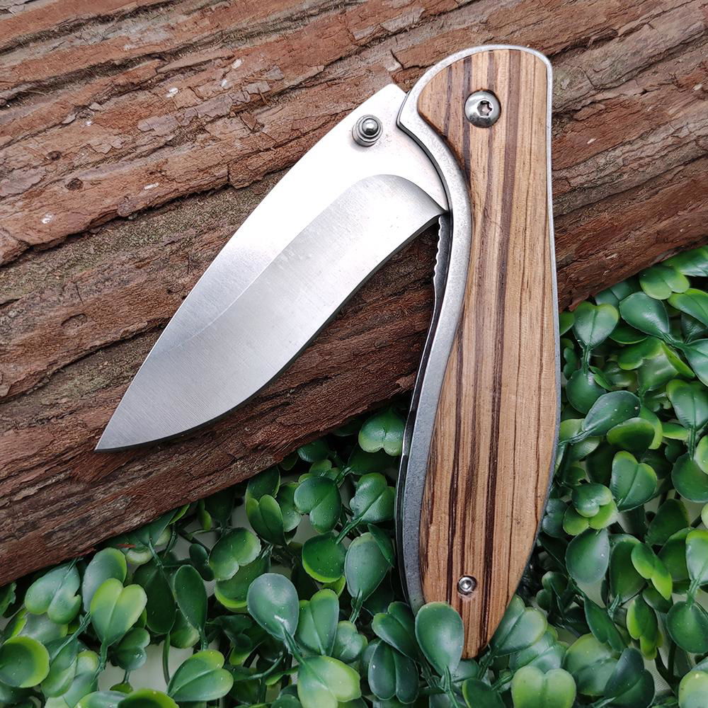 Folding Pocket Knife Outdoor Camping Survival Knives with Clip 4