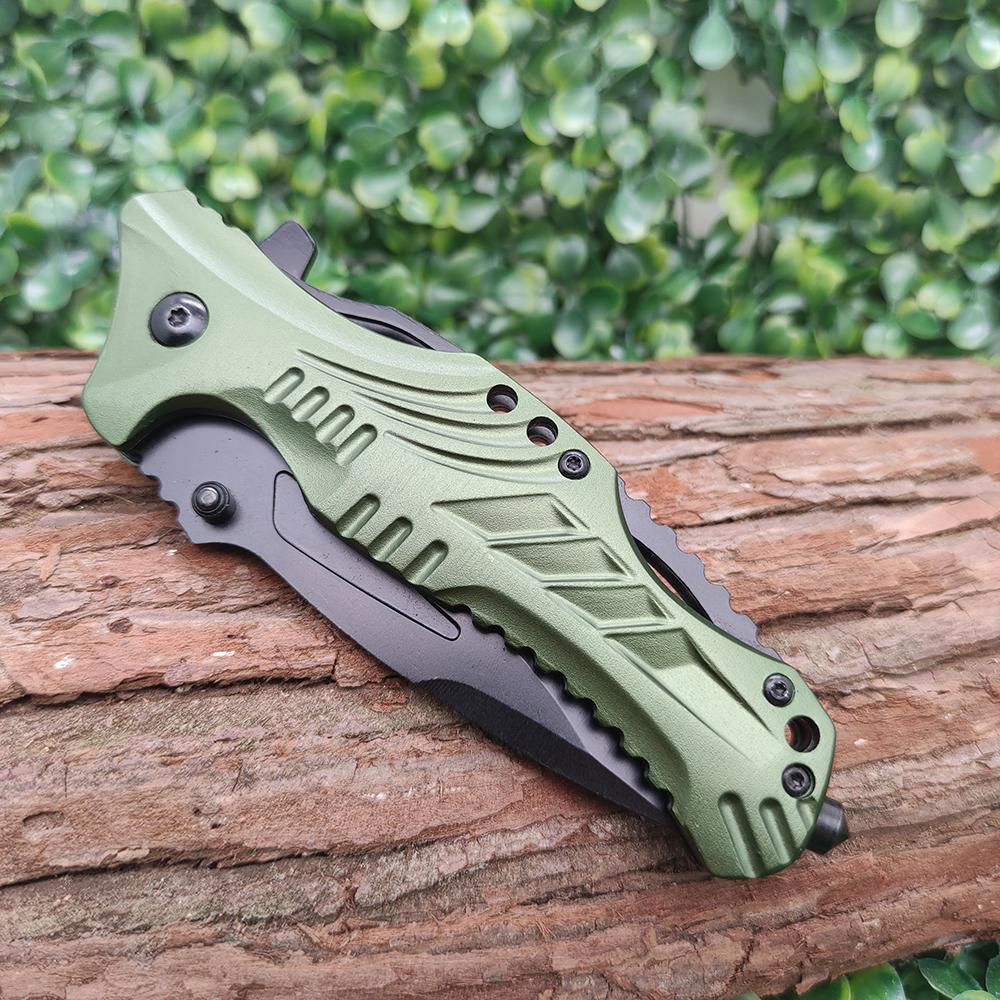 outdoor camping survival folding knife pocket promotional customized knife 5