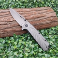 Hunting camping folding blade outdoor