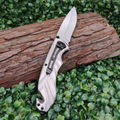 Pocket Knife multi functional Camping Engraved Steel Knife