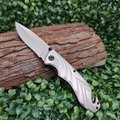 Pocket Knife multi functional Camping Engraved Steel Knife