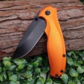  stainless steel multi tool folding pocket knife with water drop blade 3