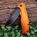  stainless steel multi tool folding pocket knife with water drop blade