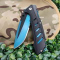 Stainless steel camping hunting tactical survival knife 