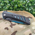 Stainless steel camping hunting tactical survival knife  4