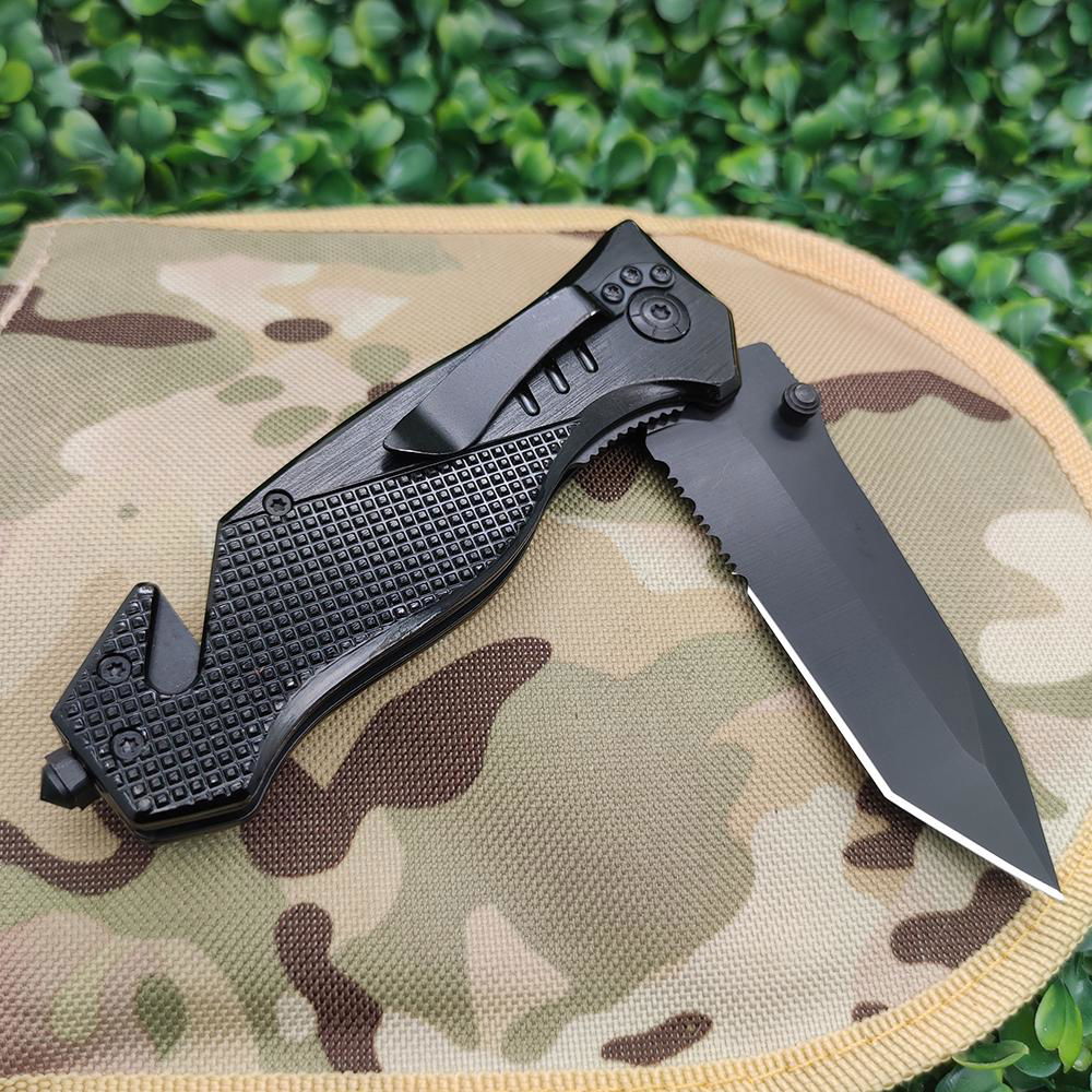Multi Purpose Camping Outdoor Knife Survival Hunting Folding Knife 2