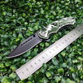 Custom outdoor survival pocket tool gear folding knife