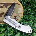 Custom outdoor survival pocket tool gear folding knife