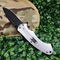 Custom outdoor survival pocket tool gear folding knife