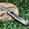 Stainless Steel Survival knife tactical hunting foldable blade Pocket Knife