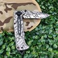 Stainless Steel Survival knife tactical hunting foldable blade Pocket Knife 4