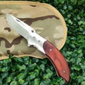 Gifts for Men Rose wood handle knife