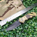 户外折叠刀野营高硬度不锈钢折刀多功能刀具随身携带战术刀 7