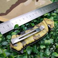 Survival Pocket Knife with Glass Custom Logo Aluminum Stainless Steel 9