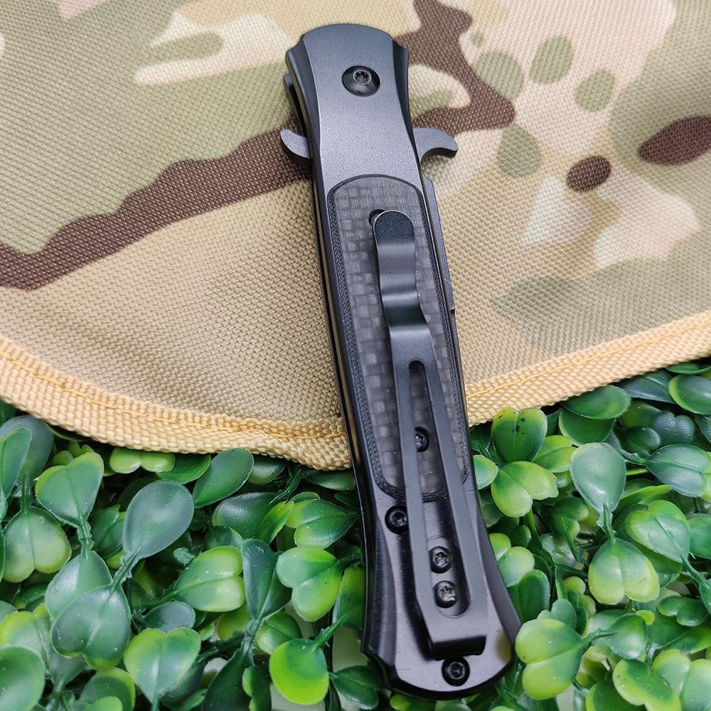 folding pocket stainless knives folding survival outdoor camping tool multi knif 5