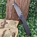 Gift outdoor EDC survival folding pocket knife camping tactical hunting knives