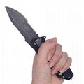 Fancy stainless steel pocket hunting tactical knife outdoor climbing gift knife  6