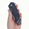 Fancy stainless steel pocket hunting tactical knife outdoor climbing gift knife  7