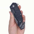 Fancy stainless steel pocket hunting tactical knife outdoor climbing gift knife 