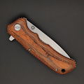 3Cr13 Blade Tactical Survival Hunting Knife Pocket Knife Steel Wood Handle Knife 6