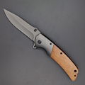  customized engraved logo titanium coated blade pocket knife outdoor gift  knife