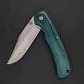 factory pocket folding knife outdoor wood handle stainless steel folded knives