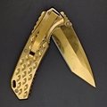 Folding Survival Knife Hunting Tactical Outdoor Colorful Knife