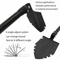 outdoor multi functional folding shovel multi-purpose outdoor camping shovel 2