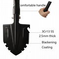 outdoor multi functional folding shovel