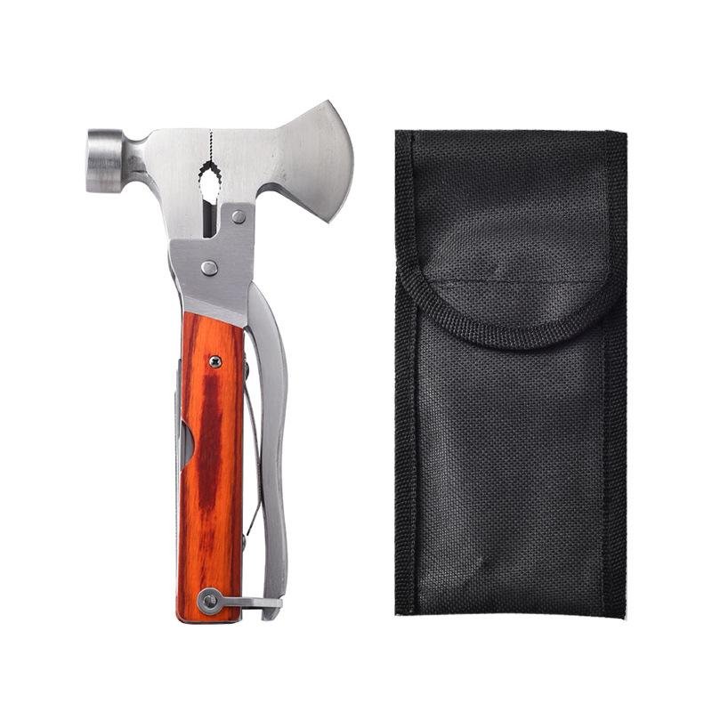 stainless steel Tool Multi-tool Hatchet Axe Knife Hammer for Gifts 3