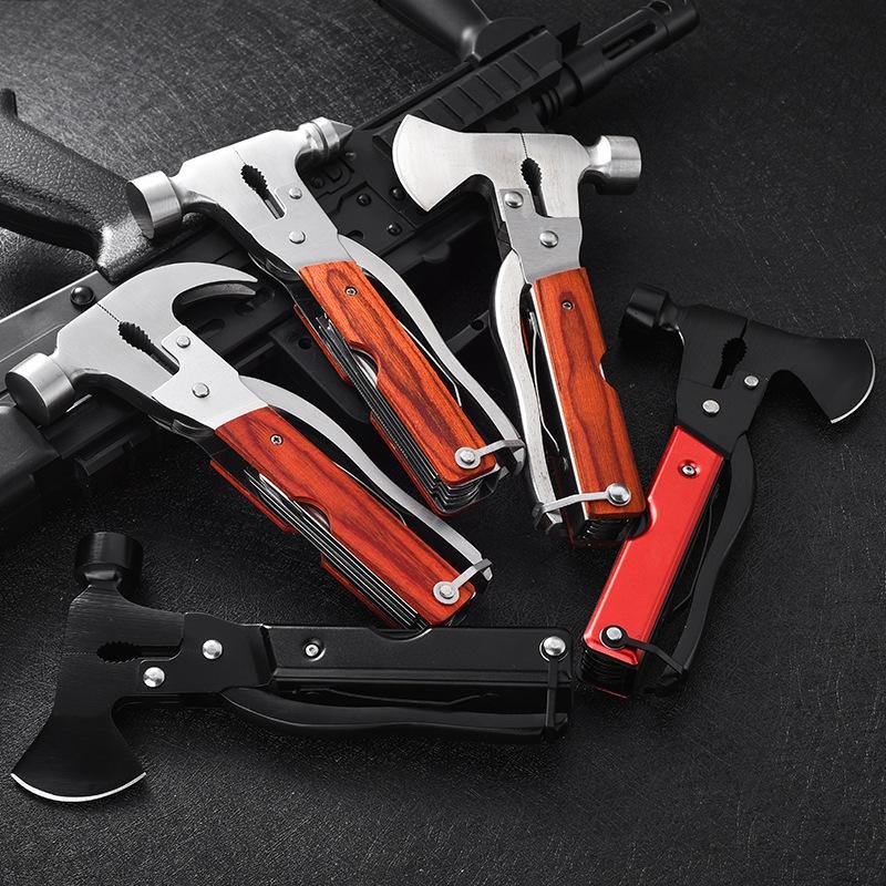 stainless steel Tool Multi-tool Hatchet Axe Knife Hammer for Gifts 5