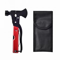 stainless steel Tool Multi-tool Hatchet Axe Knife Hammer for Gifts