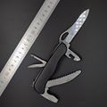 Multi-functional steel folding survival knife multi tool knife