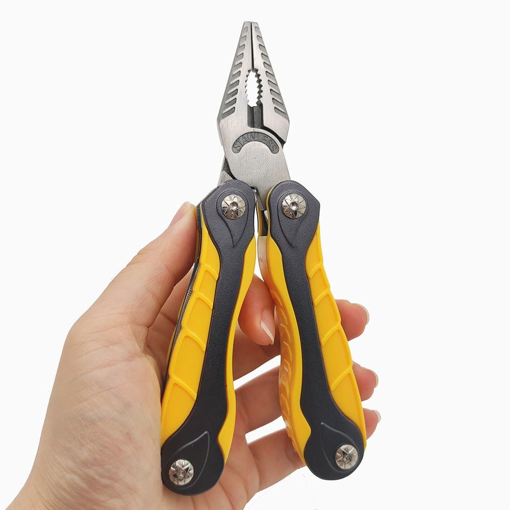 steel folding pliers hand tools combination multi tool pliers 4