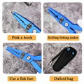 aluminum locking split ring fishing pliers Stainless Steel Fishing Pliers 6