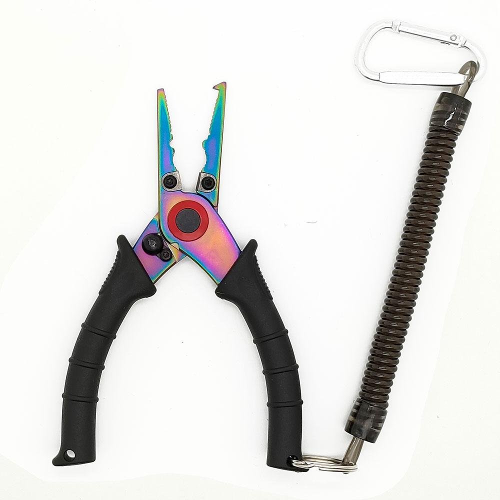 stainless steel curved nose Multifunction 6.5 Inch Fishing Pliers 3