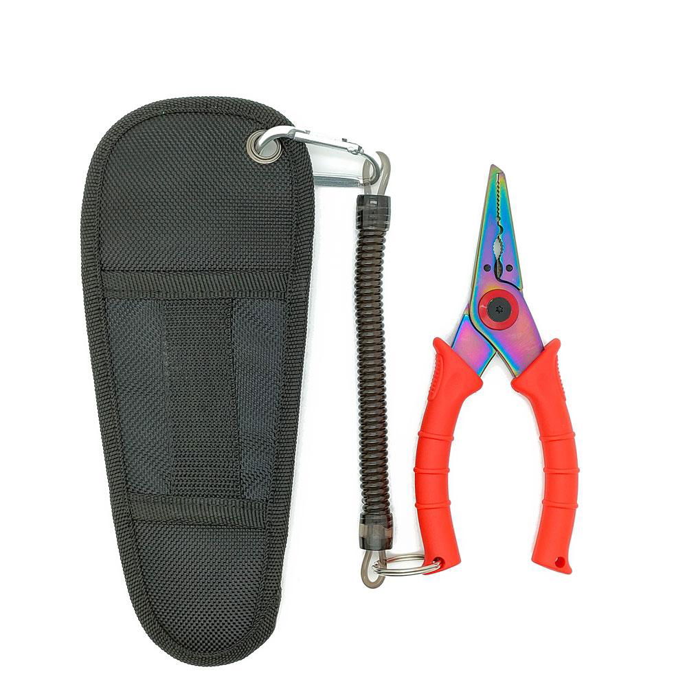 Saltwater Fishing Gear Split Ring Pliers Multitool Fish Pliers