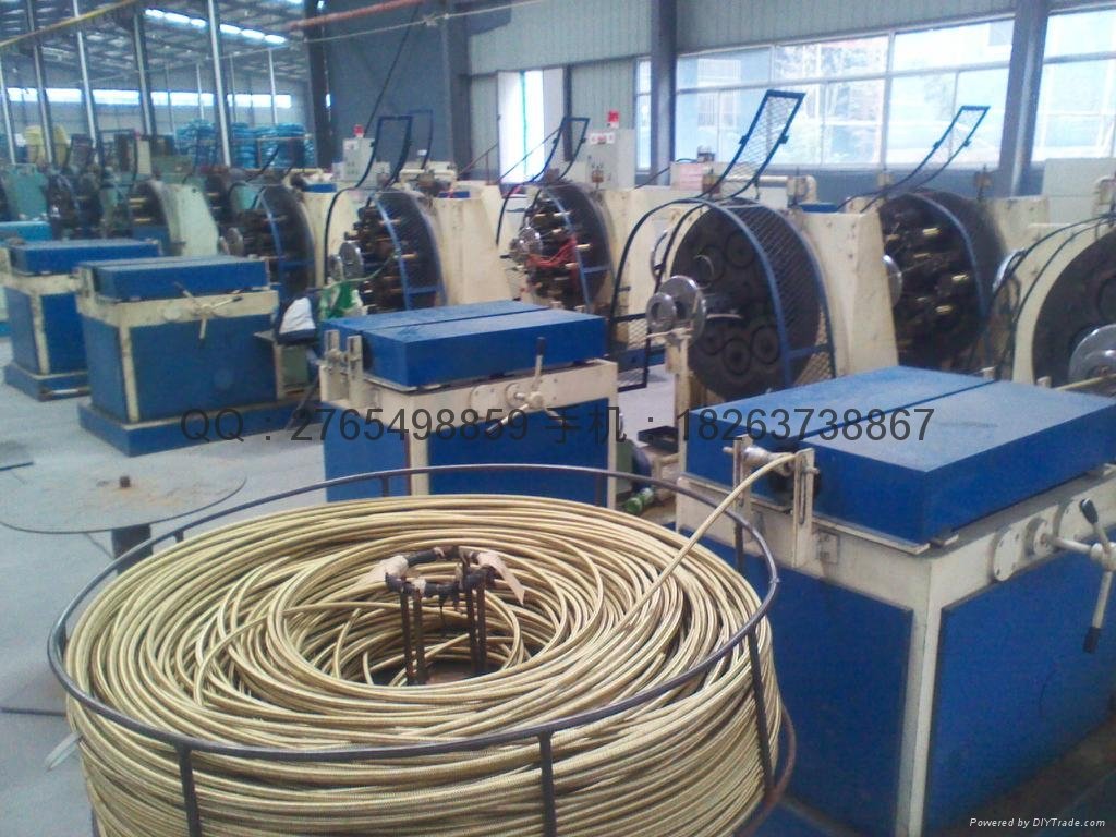 En853 steel wire braided hydraulic hoses    4
