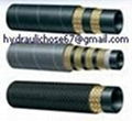 Industrial medium,high pressure hydraulic rubber oil hoses 1