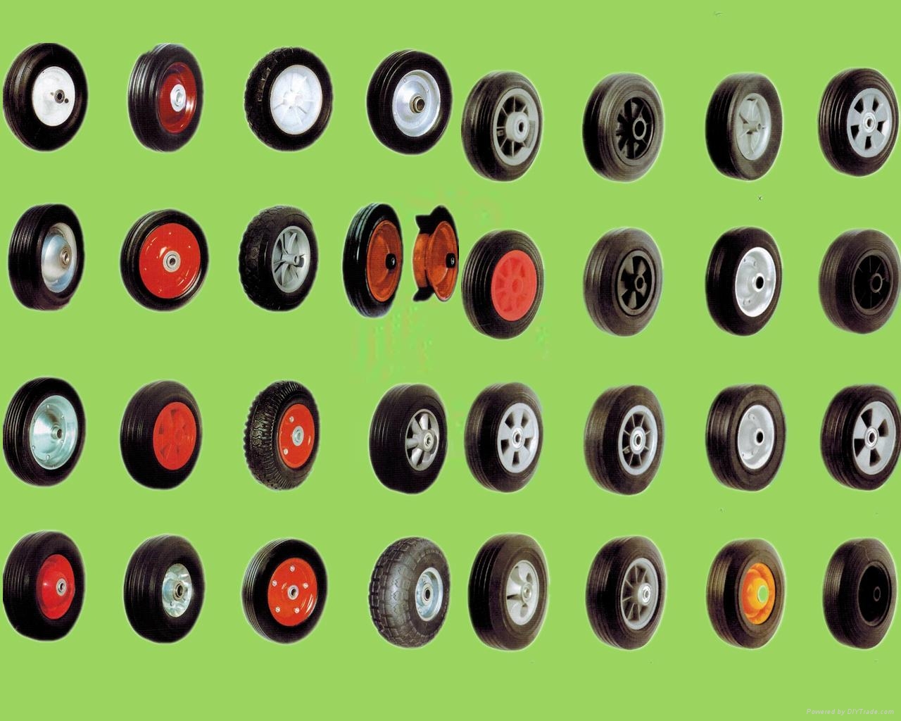 Rubber wheel (China Manufacturer) Garden Tools & Equipment