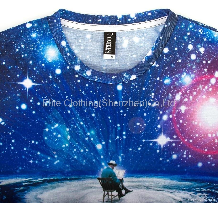 2013 hot sale 100 polyester tee shirts custom sublimation t shirts 4
