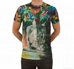 china fashion men sublimated t-shirts design wholesale  