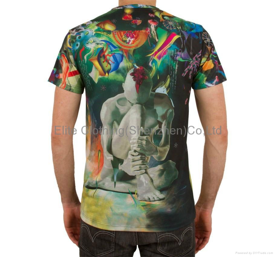 china fashion men sublimated t-shirts design wholesale   2