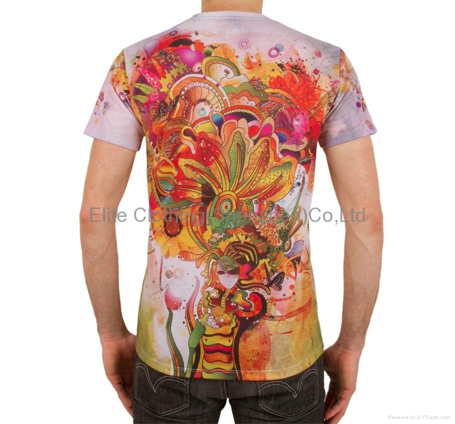 new design custom polyester t-shirts printing 2