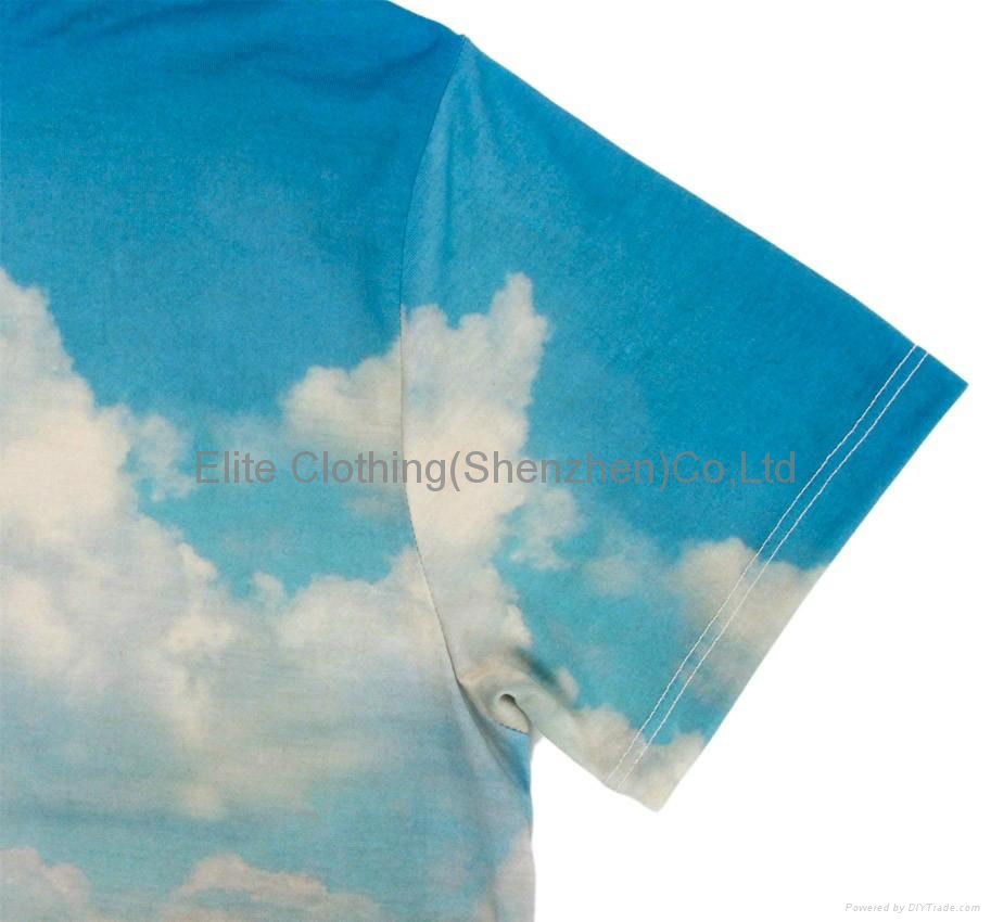 wholesale oem service dye sublimated tee shirts in china 5