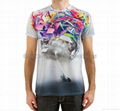 2013 new style tee shirts summer short sleeve white t-shirts men 